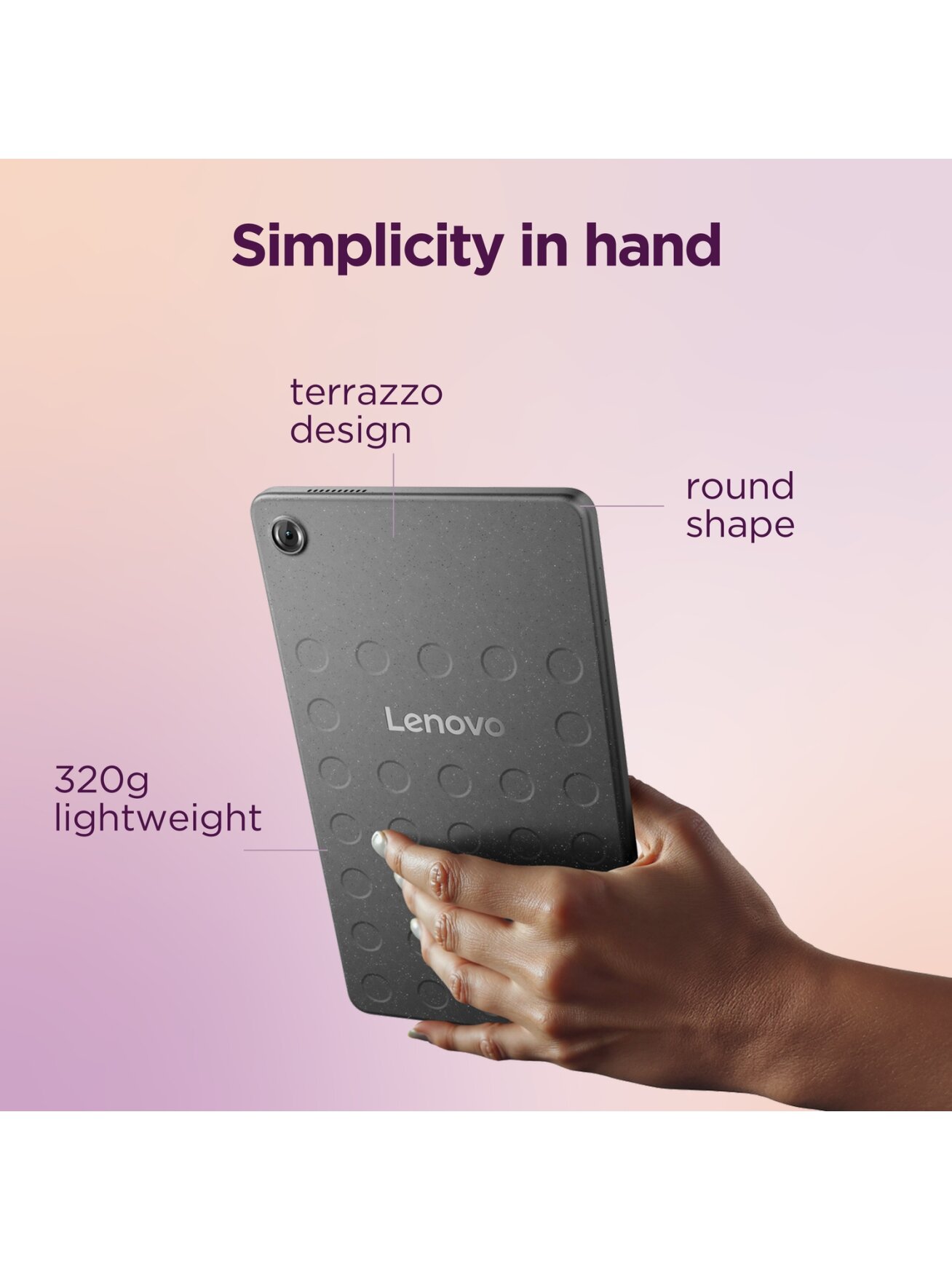 Lenovo Tab One Wi-Fi (w/o power adapter) | ZAF00255SE | 8.7 " | Luna Grey | IPS | 1340 x 800 pixels | MediaTek | Helio G85 | 4 GB | Soldered LPDDR4x | 64 GB | Wi-Fi | Front camera | 2 MP | Rear camera | 8 MP | Bluetooth | 5.3 | Android | 14 or Later | War 10 Lenovo Tab One Wi-Fi (w/o power adapter) | ZAF00255SE | 8.7 " | Luna Grey | IPS | 1340 x 800 pixels | MediaTek | Helio G85 | 4 GB | Soldered LPDDR4x | 64 GB | Wi-Fi | Front camera | 2 MP | Rear camera | 8 MP | Bluetooth | 5.3 | Android | 14 or Later | War 10