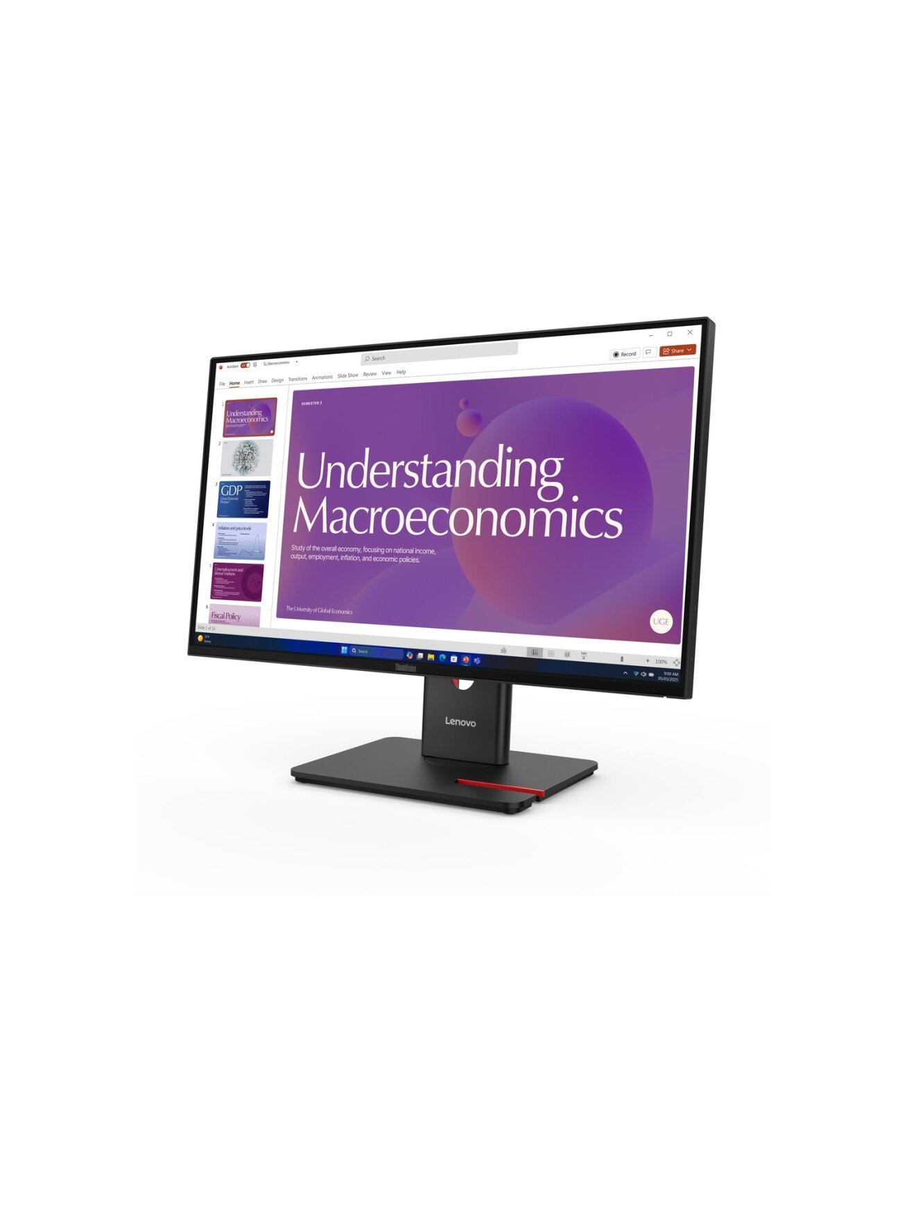 Lenovo | ThinkVision T24D-40 | 23.8 " | IPS | 16:9 | 120 Hz | 4 ms | 1920 x 1080 pixels | 250 cd/m² | HDMI ports quantity 1 | Eclipse Black | Warranty 36 month(s)