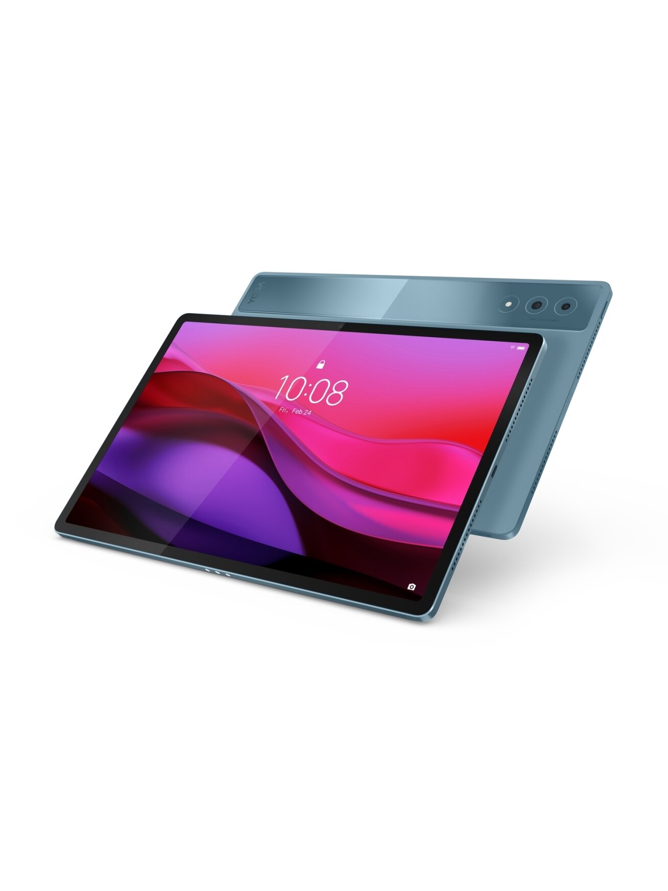 Lenovo | Yoga Tab Plus Wi-Fi (without power adapter) | ZAEG0018NL | 12.7 " | Tidal Teal | LTPS | 2944 x 1840 pixels | Qualcomm | Snapdragon 8 Gen 3 Mobile Platform | 16 GB | Soldered LPDDR5x | 256 GB | Wi-Fi | Front camera | 13 MP | Rear camera | 13 MP | 2 Lenovo | Yoga Tab Plus Wi-Fi (without power adapter) | ZAEG0018NL | 12.7 " | Tidal Teal | LTPS | 2944 x 1840 pixels | Qualcomm | Snapdragon 8 Gen 3 Mobile Platform | 16 GB | Soldered LPDDR5x | 256 GB | Wi-Fi | Front camera | 13 MP | Rear camera | 13 MP | 2
