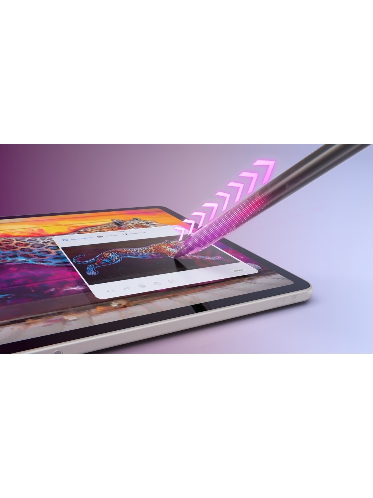 Lenovo Yoga Tab Wi-Fi (w/o power adapter) | ZAG60208SE | 11.1 " | Seashell | LTPS | 3200 x 2000 pixels | Qualcomm | Snapdragon 8 Gen 3 Mobile Platform | 12 GB | Soldered LPDDR5x | 256 GB | Wi-Fi | Front camera | 13 MP | Rear camera | 13+2 MP | Bluetooth | 38