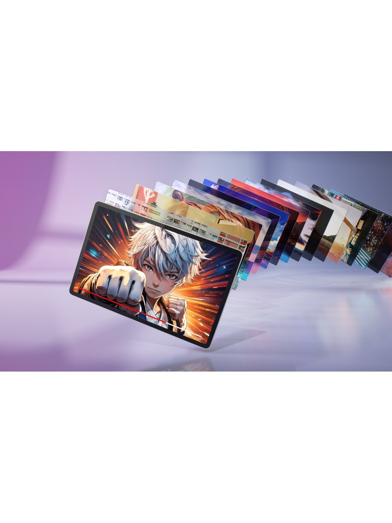 Lenovo Yoga Tab Wi-Fi (w/o power adapter) | ZAG60208SE | 11.1 " | Seashell | LTPS | 3200 x 2000 pixels | Qualcomm | Snapdragon 8 Gen 3 Mobile Platform | 12 GB | Soldered LPDDR5x | 256 GB | Wi-Fi | Front camera | 13 MP | Rear camera | 13+2 MP | Bluetooth | 43