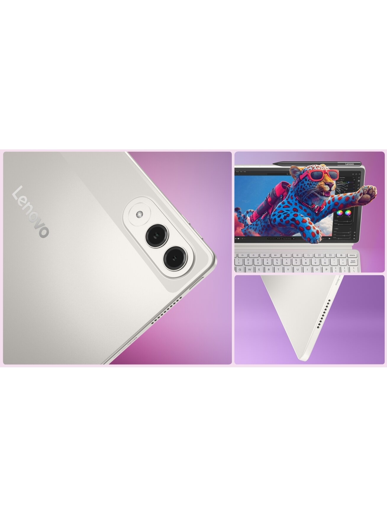 Lenovo Yoga Tab Wi-Fi (w/o power adapter) | ZAG60208SE | 11.1 " | Seashell | LTPS | 3200 x 2000 pixels | Qualcomm | Snapdragon 8 Gen 3 Mobile Platform | 12 GB | Soldered LPDDR5x | 256 GB | Wi-Fi | Front camera | 13 MP | Rear camera | 13+2 MP | Bluetooth | 45 Lenovo Yoga Tab Wi-Fi (w/o power adapter) | ZAG60208SE | 11.1 " | Seashell | LTPS | 3200 x 2000 pixels | Qualcomm | Snapdragon 8 Gen 3 Mobile Platform | 12 GB | Soldered LPDDR5x | 256 GB | Wi-Fi | Front camera | 13 MP | Rear camera | 13+2 MP | Bluetooth | 45