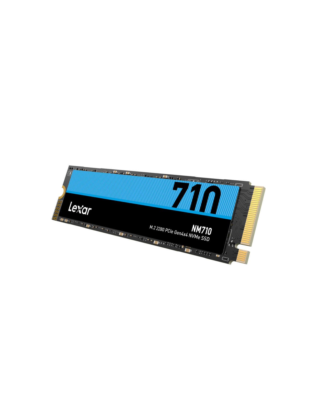 Lexar | M.2 NVMe SSD | NM710 | 500 GB | SSD form factor M.2 2280 | Solid-state drive interface PCIe Gen4x4 | Read speed 5000 MB/s | Write speed 2600 MB/s 2 Lexar | M.2 NVMe SSD | NM710 | 500 GB | SSD form factor M.2 2280 | Solid-state drive interface PCIe Gen4x4 | Read speed 5000 MB/s | Write speed 2600 MB/s 2