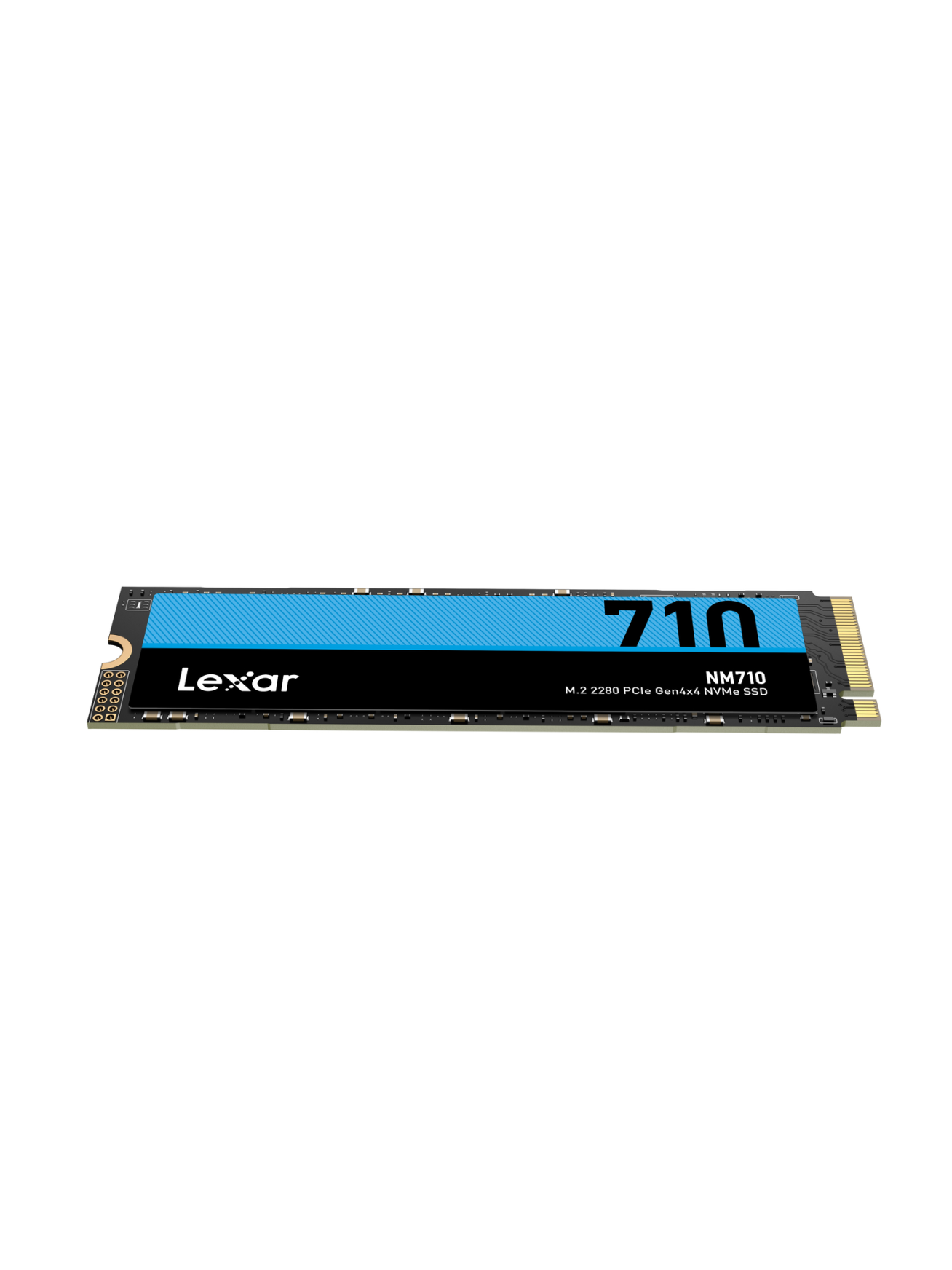 Lexar | M.2 NVMe SSD | NM710 | 500 GB | SSD form factor M.2 2280 | Solid-state drive interface PCIe Gen4x4 | Read speed 5000 MB/s | Write speed 2600 MB/s 4