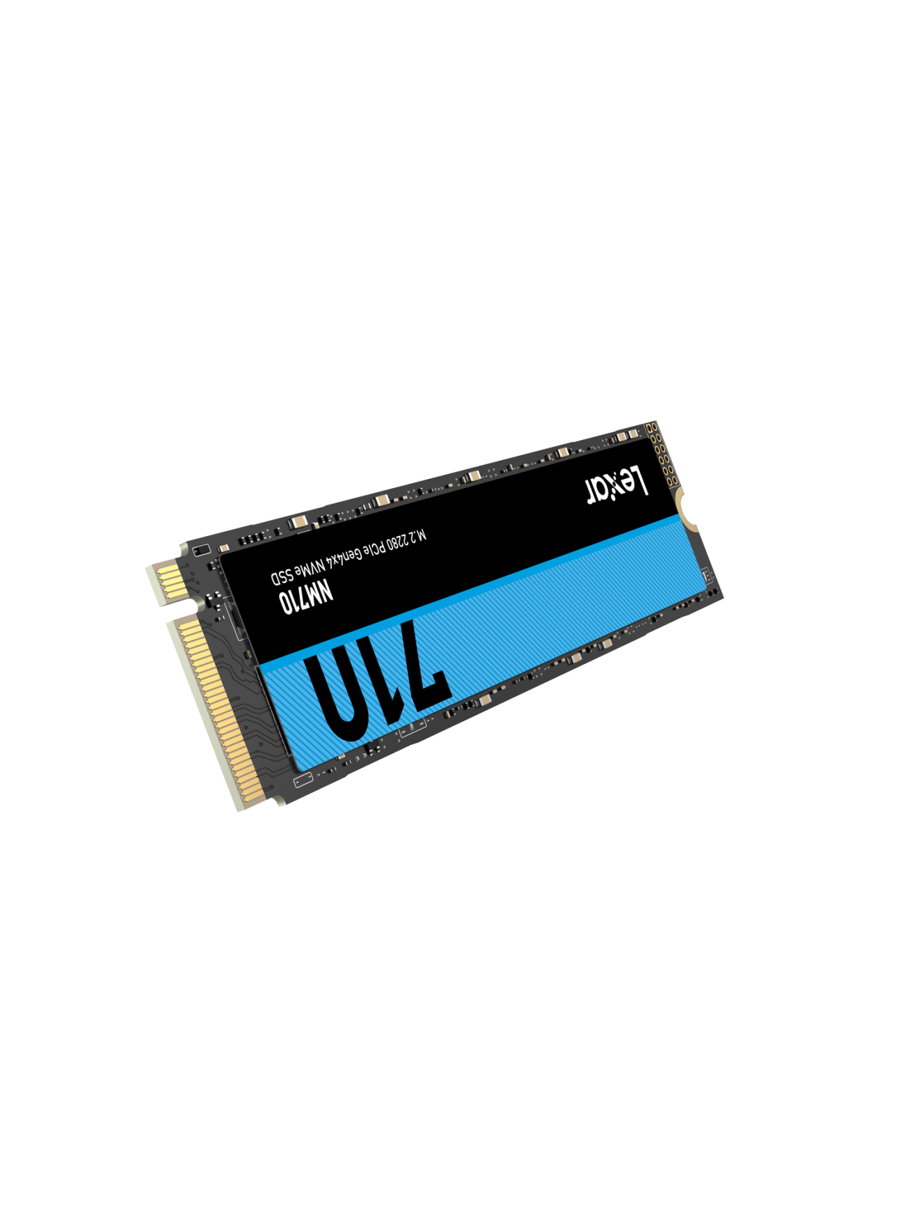 Lexar | M.2 NVMe SSD | NM710 | 500 GB | SSD form factor M.2 2280 | Solid-state drive interface PCIe Gen4x4 | Read speed 5000 MB/s | Write speed 2600 MB/s 5
