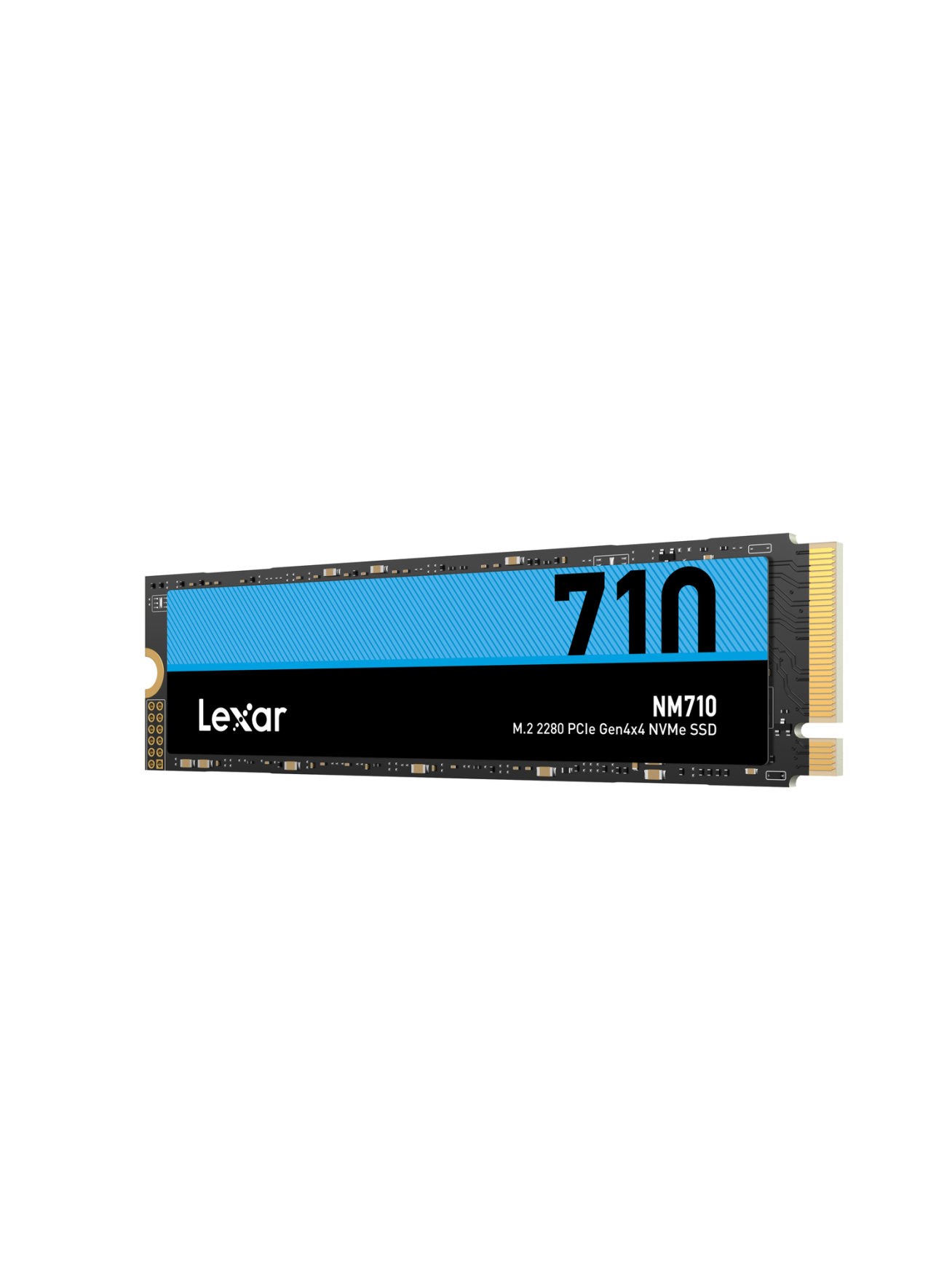Lexar | M.2 NVMe SSD | NM710 | 500 GB | SSD form factor M.2 2280 | Solid-state drive interface PCIe Gen4x4 | Read speed 5000 MB/s | Write speed 2600 MB/s 1