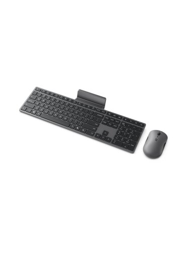 Lenovo | 700 Modern Multi-Device | Keyboard and Mouse Set | Wireless | Mouse included | Bluetooth | US | Luna Grey