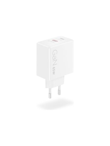 Lenovo Dual USB-C 65W GaN Charger | USB-C | 65 W | Charger