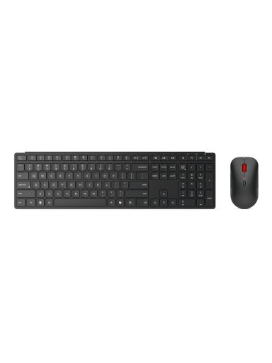 Lenovo Multi-Mode Pro Combo Keyboard and Mouse 6000-Lithuanian | Keyboard and Mouse Set | Wireless | Mouse included | Bluetooth | Lithuanian | Eclipse Black