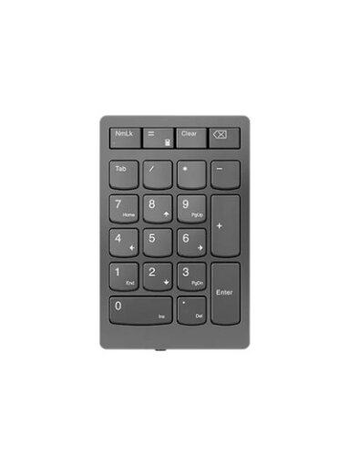 Lenovo | Professional | Go Wireless Numeric Keypad | Numeric Keypad | Wireless | Storm Grey