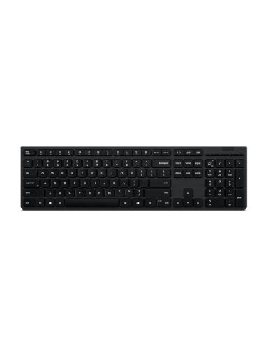 Lenovo Professional Wireless Rechargeable Keyboard | Keyboard | Wireless | Bluetooth | Lithuanian | Grey