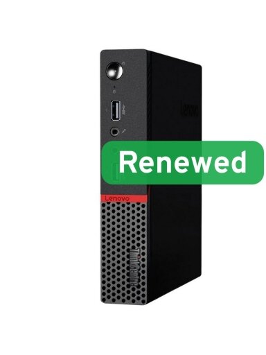Lenovo Renewed Grade A | ThinkCentre M715q | AMD Ryzen 5 | 2400GE | 8 GB | SSD | 256 GB | AMD Radeon Vega 11 | Windows 11 Pro Lenovo Renewed Grade A | ThinkCentre M715q | AMD Ryzen 5 | 2400GE | 8 GB | SSD | 256 GB | AMD Radeon Vega 11 | Windows 11 Pro