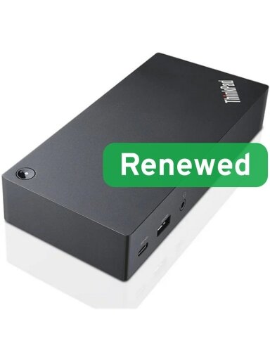 Lenovo Renewed ThinkPad USB-C Dock Gen 2 40AS 90W Used incl. PSU