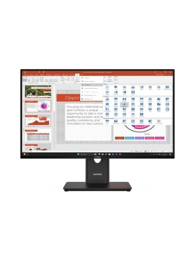 Lenovo | T27-40 | 27 " | IPS | 16:9 | 120 Hz | 6 ms | 1920 x 1080 pixels | 300 cd/m² | HDMI ports quantity 1 | Black | Warranty 36 month(s)
