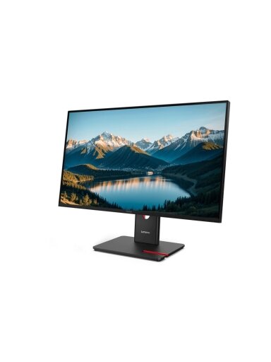 Lenovo | T27Q-40 | 27 " | IPS | 16:9 | 120 Hz | 6 ms | 2560 x 1440 pixels | 350 cd/m² | HDMI ports quantity 1 | Eclipse Black | Warranty 36 month(s)