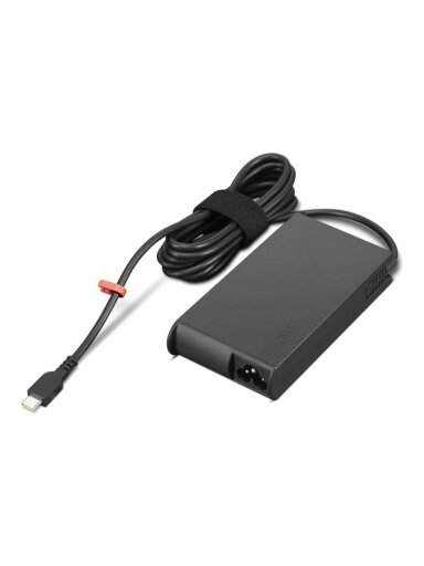 Lenovo ThinkPad Mobile Workstation 140W USB-C GaN Slim AC Adapter-EU | 1 x 24 pin USB-C | 140 W | 28 V | Power adapter