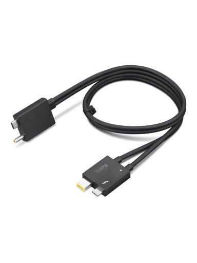 Lenovo | ThinkPad Thunderbolt 4 WorkStation Dock Split Cable | 4X91K16970 | Thunderbolt 4