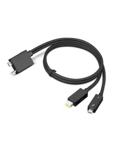 Lenovo | ThinkPad Thunderbolt 4 WorkStation Dock Split Cable | 4X91K16970 | Thunderbolt 4