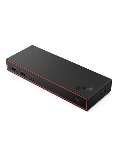 Lenovo ThinkPad USB4 Dock 5000 | DisplayPorts quantity 2 | HDMI ports quantity 1 | 65 W Lenovo ThinkPad USB4 Dock 5000 | DisplayPorts quantity 2 | HDMI ports quantity 1 | 65 W