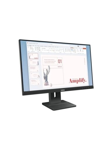 Lenovo | ThinkVision E24-40 | 23.8 " | IPS | 16:9 | 100 Hz | 4 ms | 1920 x 1080 pixels | 250 cd/m² | HDMI ports quantity 1 | Raven Black | Warranty 36 month(s)
