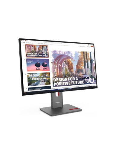 Lenovo | ThinkVision P27QD-40 | 27 " | IPS | 16:9 | 120 Hz | 4 ms | 2560 x 1440 pixels | 350 cd/m² | HDMI ports quantity 1 | Raven Black | Warranty 36 month(s)
