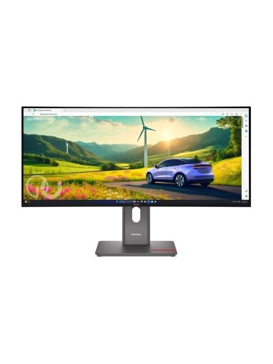 Lenovo | ThinkVision | P34WD-40 | 34 " | IPS | 21:9 | 120 Hz | 4 ms | 3440x1440 pixels | 350 cd/m² | HDMI ports quantity 1 | Eclipse black | Warranty 36 month(s)