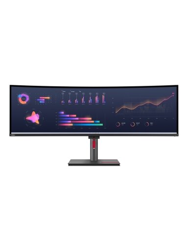 Lenovo | ThinkVision | P49w-30 | 49 " | IPS | 32:9 | 60 Hz | 4 ms | 5120 x 1440 | 350 cd/m² | HDMI ports quantity 2 | Black | Warranty 36 month(s) Lenovo | ThinkVision | P49w-30 | 49 " | IPS | 32:9 | 60 Hz | 4 ms | 5120 x 1440 | 350 cd/m² | HDMI ports quantity 2 | Black | Warranty 36 month(s)