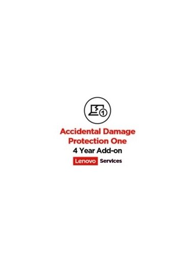 Lenovo | Warranty | 4Y Accidental Damage Protection One (Valid for computers with 4Y warranty) | 4 year(s) Lenovo | Warranty | 4Y Accidental Damage Protection One (Valid for computers with 4Y warranty) | 4 year(s)