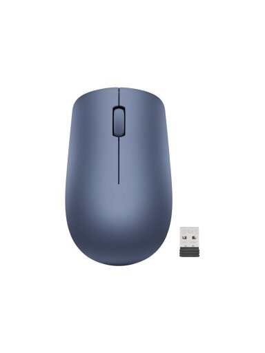 Lenovo | Wireless Mouse | 530 | Optical Mouse | 2.4 GHz Wireless via Nano USB | Abyss Blue | 1 year(s)