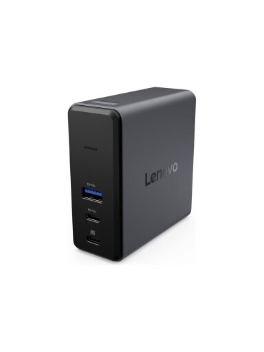 Lenovo X9 Charging GaN Dock - EU | USB 3.0 (3.1 Gen 1) Type-C ports quantity 1 | HDMI ports quantity 1 | 60 W | Warranty 36 month(s) Lenovo X9 Charging GaN Dock - EU | USB 3.0 (3.1 Gen 1) Type-C ports quantity 1 | HDMI ports quantity 1 | 60 W | Warranty 36 month(s)