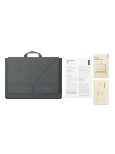 Lenovo Yoga Tote Sleeve | Fits up to size 14 " | Sleeve | Grey Lenovo Yoga Tote Sleeve | Fits up to size 14 " | Sleeve | Grey