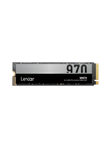 Lexar SSD | NM970 | 512 GB | SSD form factor M.2 2280 | Solid-state drive interface PCIe Gen 5X4 | Read speed 9900 MB/s | Write speed 5000 MB/s
