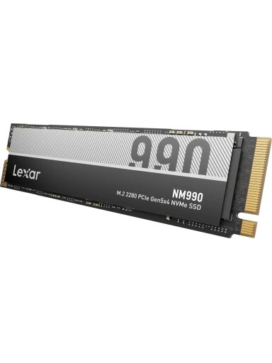 Lexar SSD | NM990 | 4000 GB | SSD form factor M.2 2280 | Solid-state drive interface PCIe Gen 5x4 | Read speed 14000 MB/s | Write speed  11000 MB/s