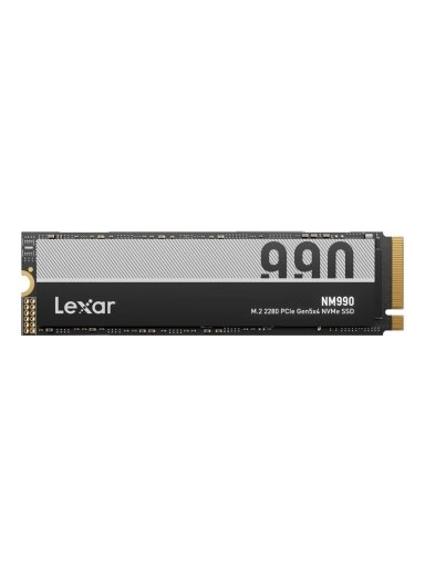 Lexar SSD | NM990 | 4000 GB | SSD form factor M.2 2280 | Solid-state drive interface PCIe Gen 5x4 | Read speed 14000 MB/s | Write speed  11000 MB/s