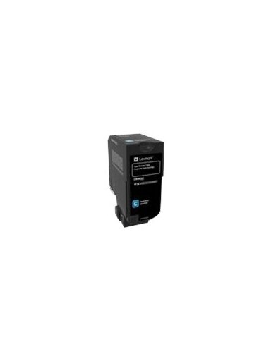 Lexmark Corporate | 74C2SCE | Laser Toner Cartridge | Cyan Lexmark Corporate | 74C2SCE | Laser Toner Cartridge | Cyan