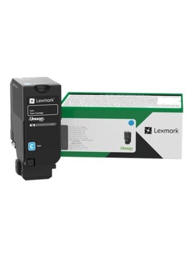 Lexmark Return Programme 16.2K | CX735 | Toner cartridge | Cyan Lexmark Return Programme 16.2K | CX735 | Toner cartridge | Cyan