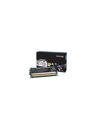 Lexmark X746H3KG | X746, X748 Black High Yield Corporate Cartridge | Cartridge | Black Lexmark X746H3KG | X746, X748 Black High Yield Corporate Cartridge | Cartridge | Black