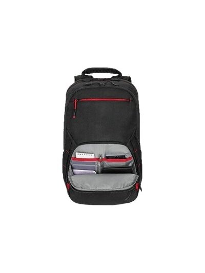 Lenovo | ThinkPad Essential Plus 15.6-inch Backpack (Sustainable & Eco-friendly, made with recycled PET: Total 28% Exterior: 60%) | Essential | Backpack | Black | 15.6 " 1 Lenovo | ThinkPad Essential Plus 15.6-inch Backpack (Sustainable & Eco-friendly, made with recycled PET: Total 28% Exterior: 60%) | Essential | Backpack | Black | 15.6 " 1