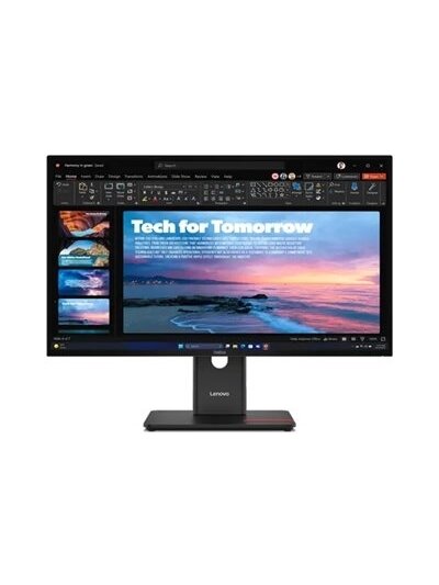 Lenovo | ThinkVision | T27QD-40 | 27 " | IPS | 16:9 | 120 Hz | 4 ms | 2560 x 1440 pixels | 350 cd/m² | HDMI ports quantity 1 | Eclipse black | Warranty 36 month(s) 2