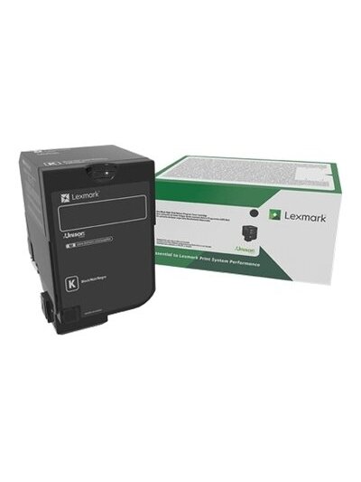 Lexmark 20K Black Return Program Toner Cartridge (CS720, CS725) | Lexmark Black Lexmark 20K Black Return Program Toner Cartridge (CS720, CS725) | Lexmark Black