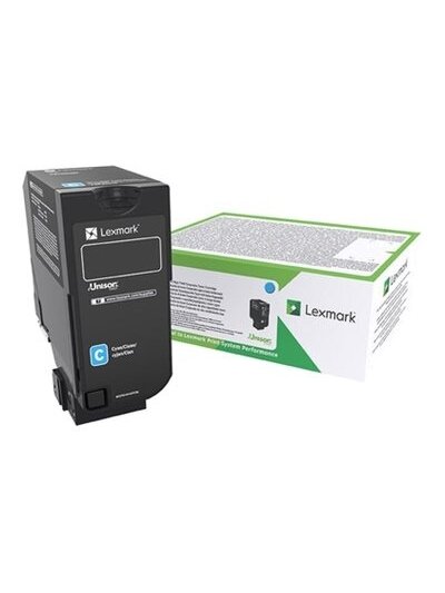 Lexmark Corporate | 74C2SCE | Laser Toner Cartridge | Cyan Lexmark Corporate | 74C2SCE | Laser Toner Cartridge | Cyan