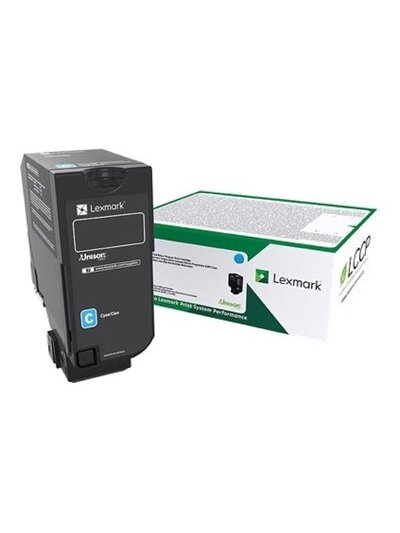 Lexmark Lexmark High Capacity Cyan Return Programme 84C2HC0 Toner Cartridge | Lexmark Cyan