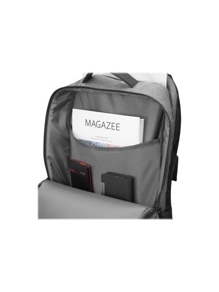 Lenovo | Business Casual 17-inch Backpack (Water-repellent fabric) | Essential | Fits up to size 17 " | Backpack | Charcoal Grey | Waterproof 8 Lenovo | Business Casual 17-inch Backpack (Water-repellent fabric) | Essential | Fits up to size 17 " | Backpack | Charcoal Grey | Waterproof 8