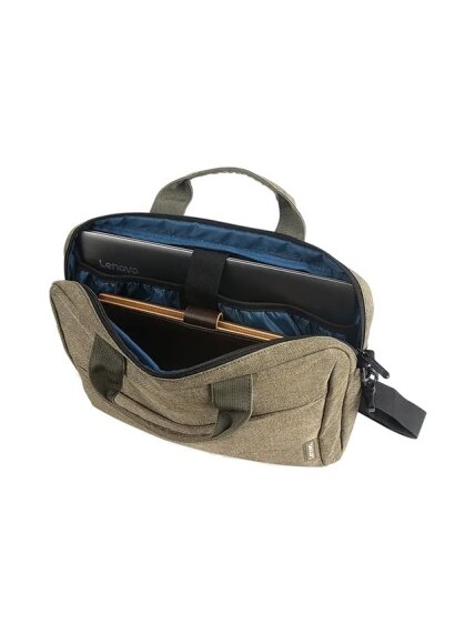 Lenovo | Casual Toploader T210 | Fits up to size 15.6 " | Messenger - Briefcase | Green 6 Lenovo | Casual Toploader T210 | Fits up to size 15.6 " | Messenger - Briefcase | Green 6
