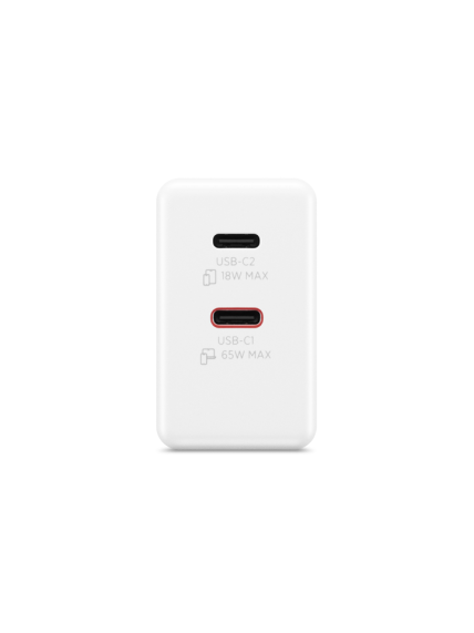 Lenovo Dual USB-C 65W GaN Charger | USB-C | 65 W | Charger 4 Lenovo Dual USB-C 65W GaN Charger | USB-C | 65 W | Charger 4