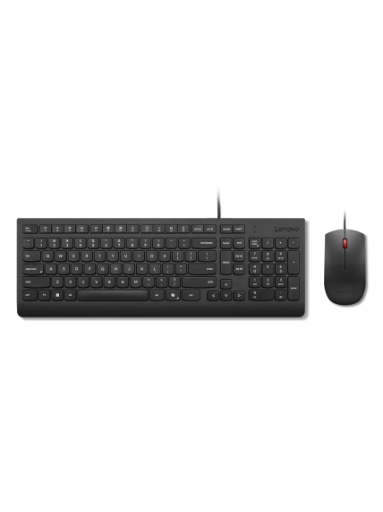 Lenovo Essential Wired Combo Keyboard and Mouse | Keyboard and Mouse Set | Wired | Mouse included | Nordic | Black 2 Lenovo Essential Wired Combo Keyboard and Mouse | Keyboard and Mouse Set | Wired | Mouse included | Nordic | Black 2