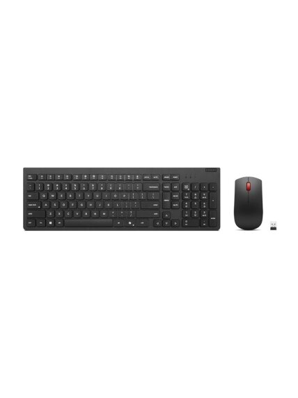 Lenovo Essential Wireless Combo Keyboard & Mouse Gen2 | Keyboard and Mouse Set | Wireless | Mouse included | Lithuanian | Black 1 Lenovo Essential Wireless Combo Keyboard & Mouse Gen2 | Keyboard and Mouse Set | Wireless | Mouse included | Lithuanian | Black 1
