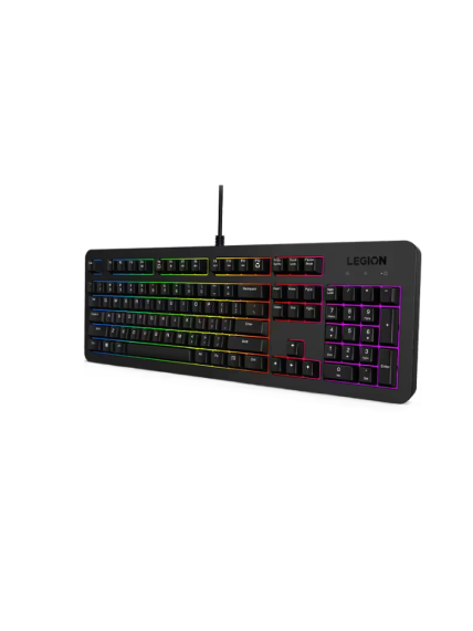 Lenovo Gaming Keyboard | Legion K310 RGB | Keyboard | Wired | US English | Membrane | Black 2