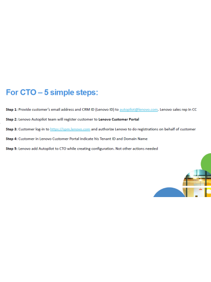 Lenovo | Microsoft Autopilot PKID registration (Remote configuration) for Top sellers and CTO 2 Lenovo | Microsoft Autopilot PKID registration (Remote configuration) for Top sellers and CTO 2