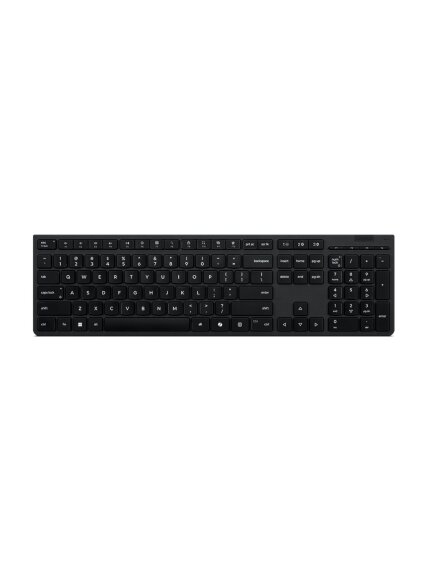 Lenovo | Professional Rechargeable | Keyboard | Wireless | Bluetooth | US | Grey 1 Lenovo | Professional Rechargeable | Keyboard | Wireless | Bluetooth | US | Grey 1